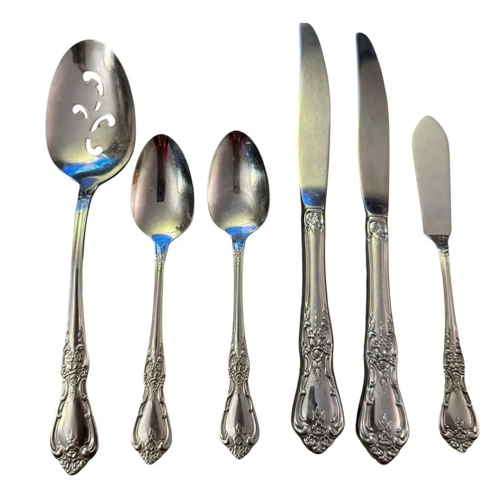 11 Piece‎ Oneida Distinction Deluxe HH Kennett Square Stainless Flatware hostess